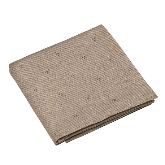 100% Merinowollen babydeken - Apollo - 75x100cm Gemaakt in PL: Salie