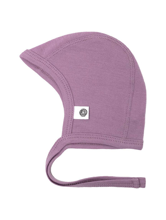Baby wollen strikmuts – Merinowol - Lavender Mist: 44