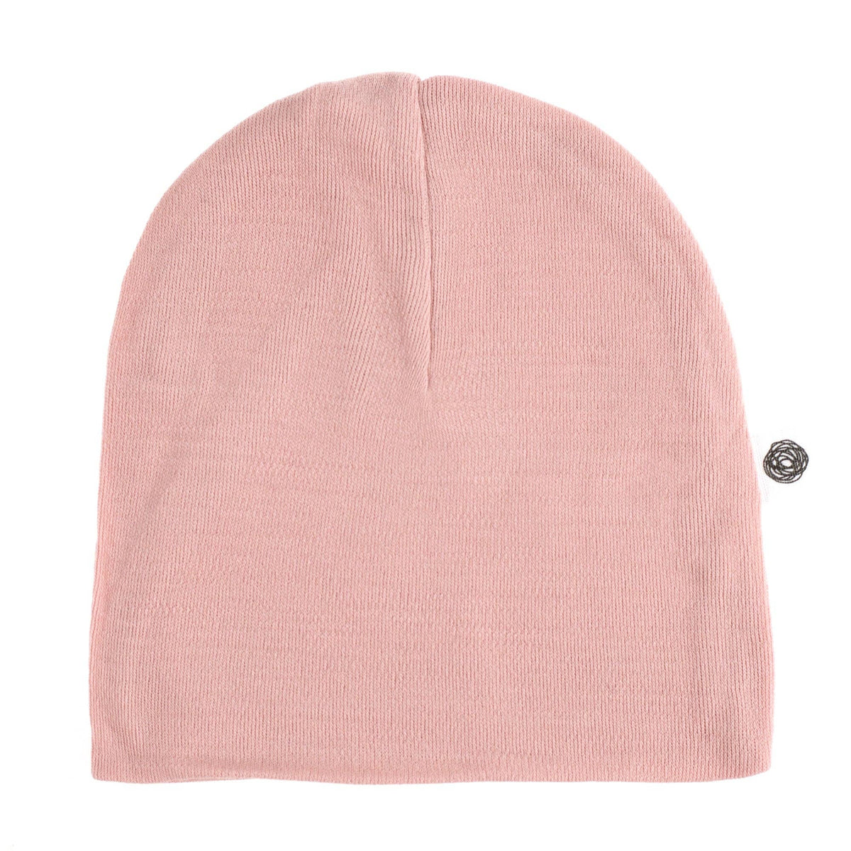 Wollen baby muts - Merinowol - Misty Rose: 50-56-62-68