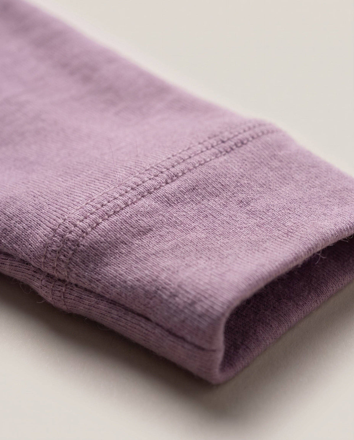 Wollen Overslagromper lange mouw – Merinowol – Lavender Mist: 50