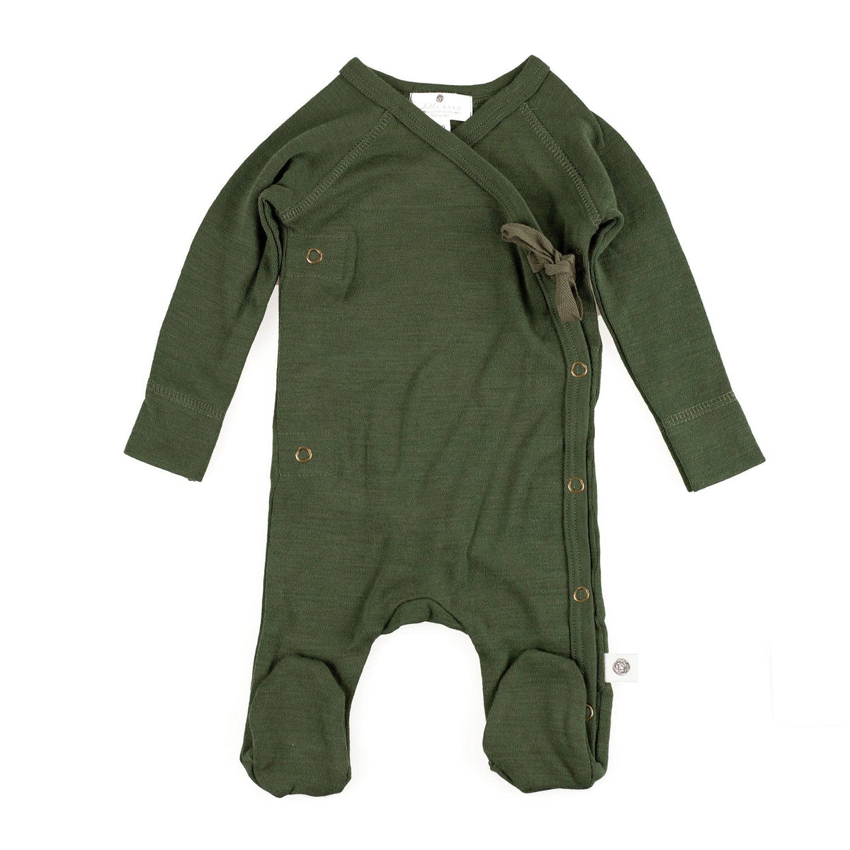 Wollen boxpakje / kruippakje – Merinowol - Rifle Green: 56