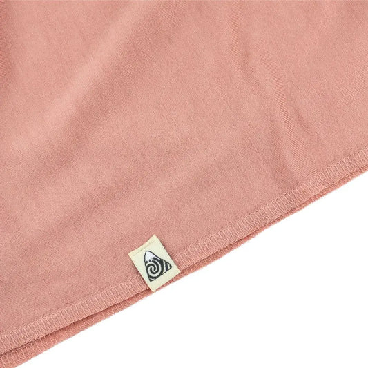 Omslagdoek van merinowol voor baby’s / zachte wikkeldoek: Rose Gold