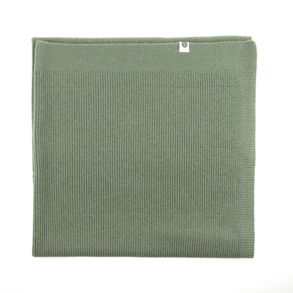 Wollen Wikkeldeken wiegdeken gebreid - Merinowol - Harper: 70 x 95cm