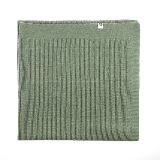 Wollen Wikkeldeken wiegdeken gebreid - Merinowol - Harper: 70 x 95cm