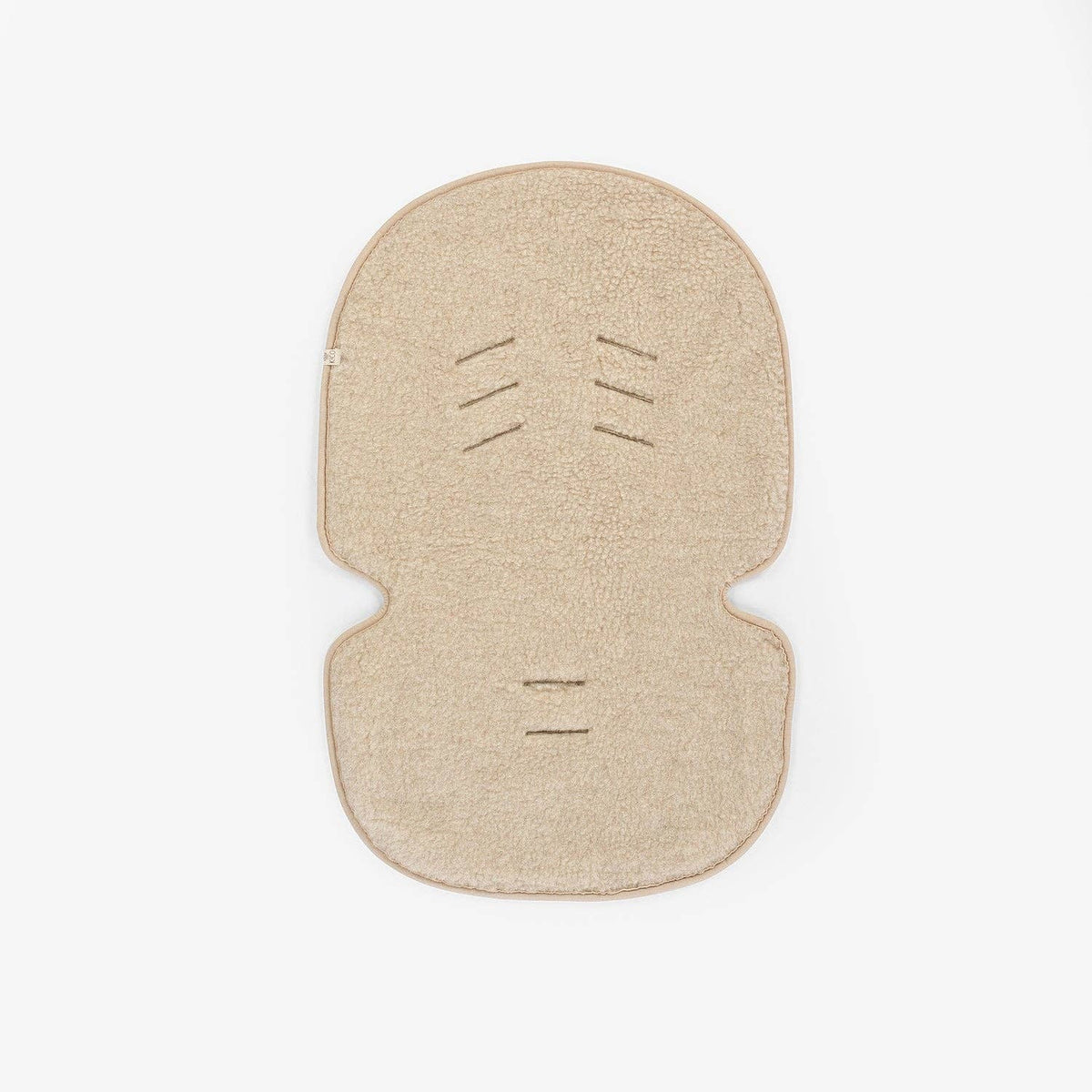 Onderlegger voor buggy of maxi cosi – Merinowol: Naturel