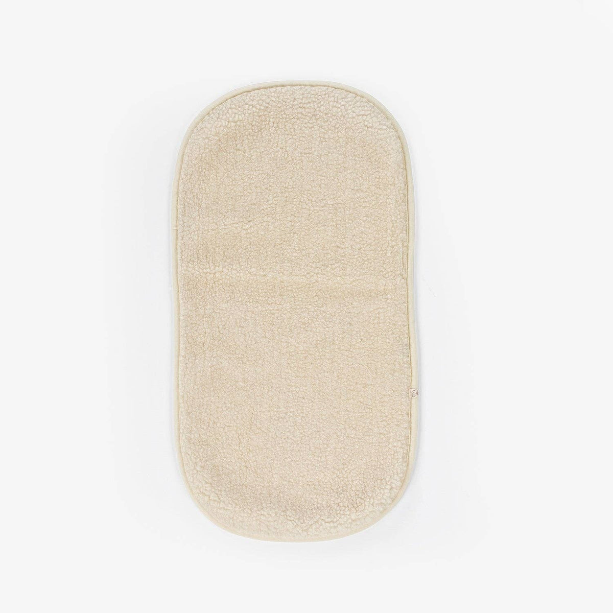 Onderlegger voor kinderwagen / wieg - Merinowol: Naturel of Beige