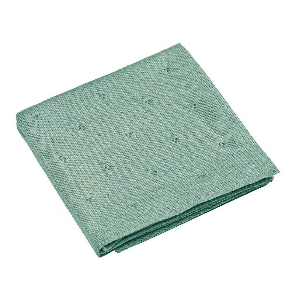 100% Merinowollen babydeken - Apollo - 75x100cm Gemaakt in PL: Gebroken wit
