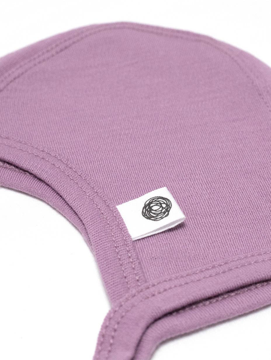 Baby wollen strikmuts – Merinowol - Lavender Mist: 44
