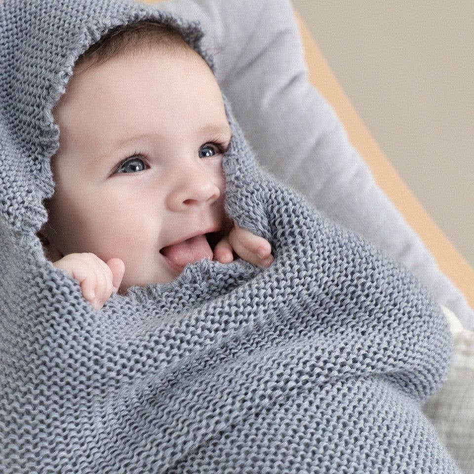 Inbaker cocon voor baby's: Donkerroze