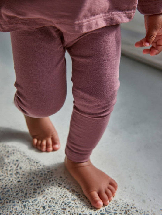 Wollen Baby- kinderbroek - Merinowol - Grape Shake: 50