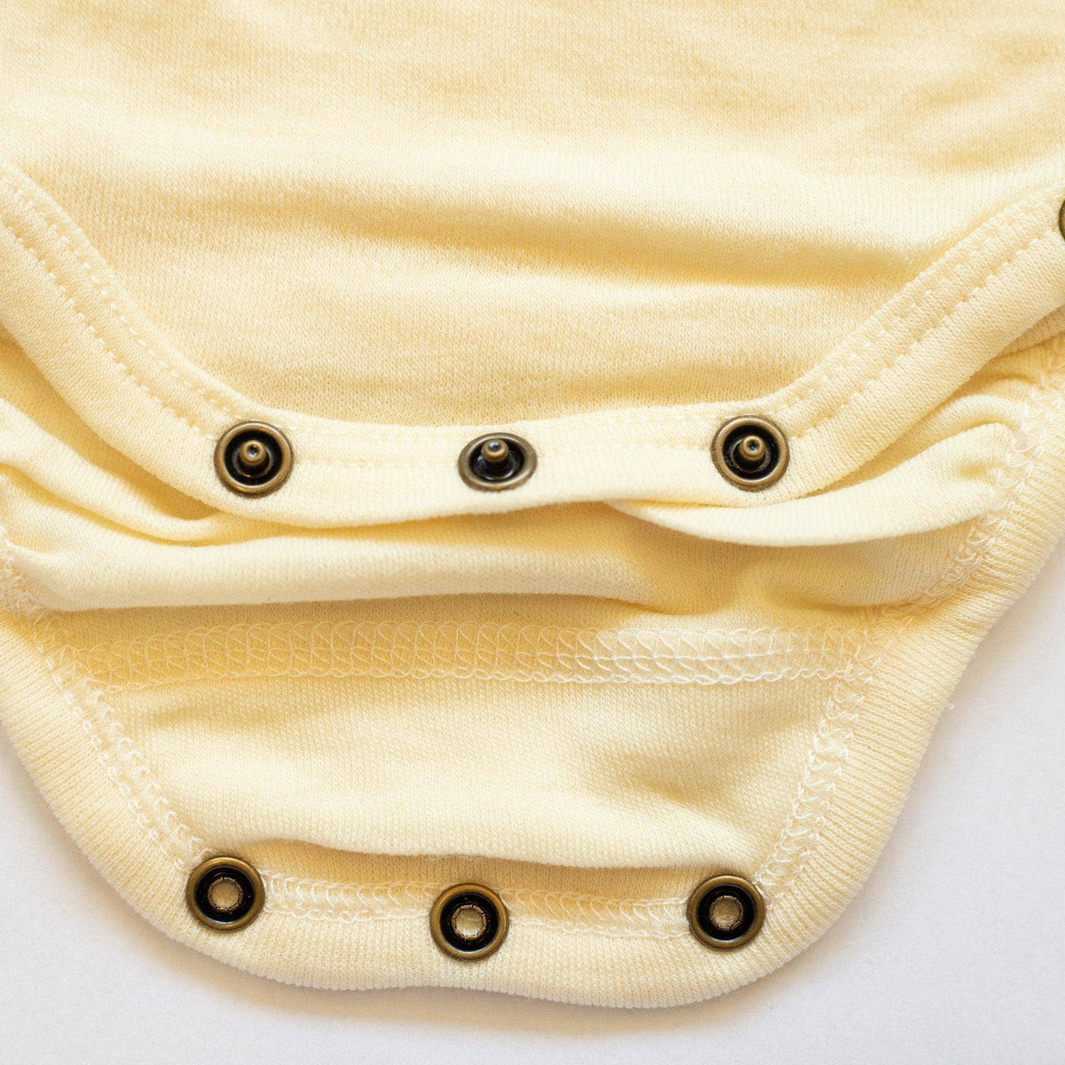Wollen Overslagromper korte mouw – Merinowol - Naturel: 50
