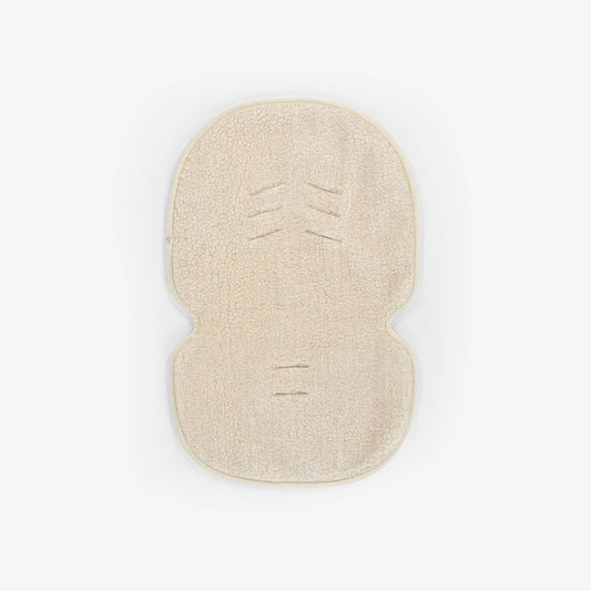 Onderlegger voor buggy of maxi cosi – Merinowol: Naturel