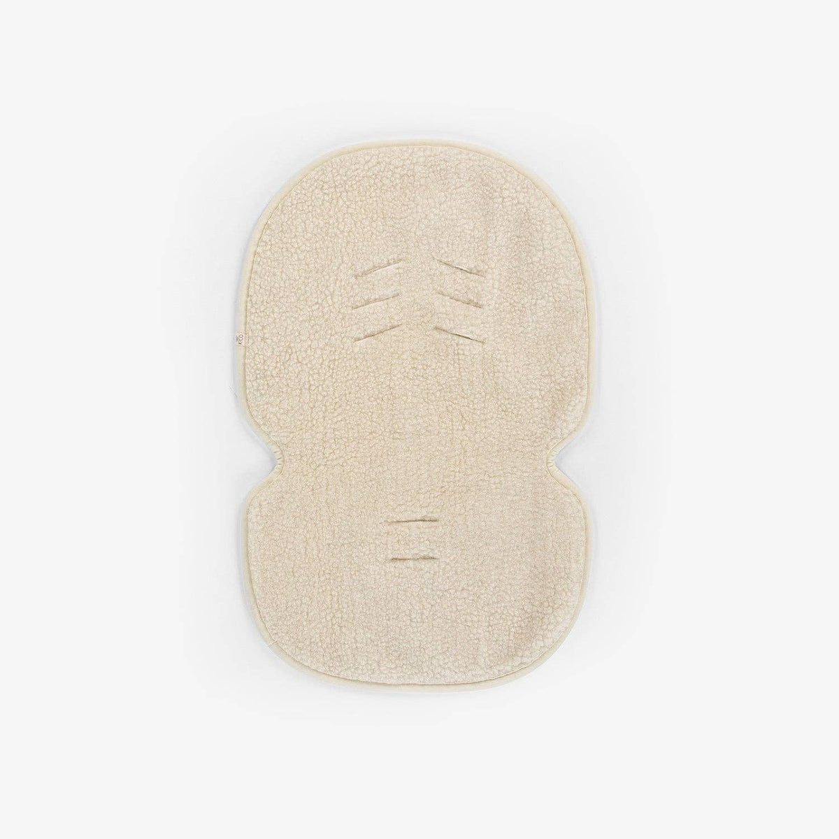 Merinowollen onderlegger voor buggy of maxi cosi –  Beige of neutral