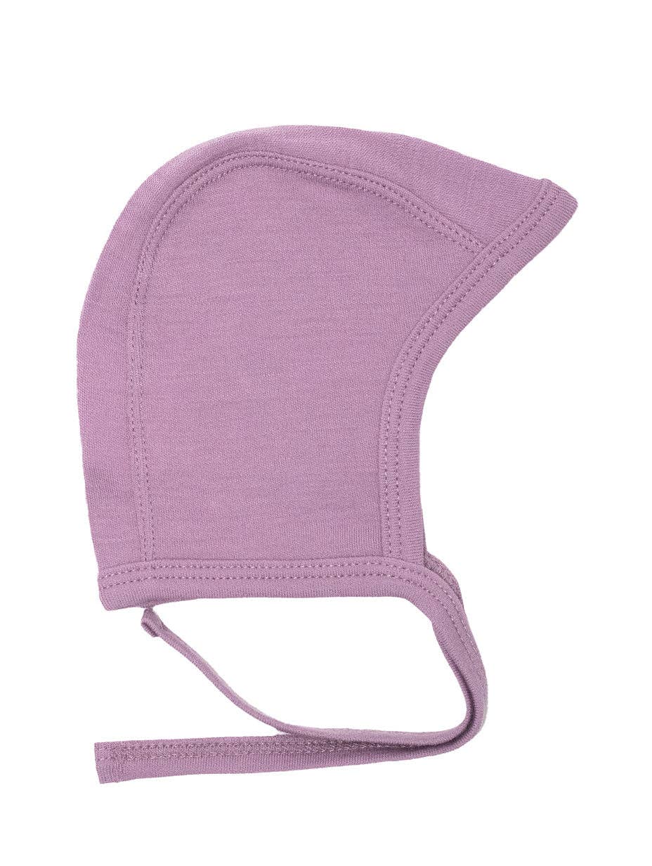 Baby wollen strikmuts – Merinowol - Lavender Mist: 44