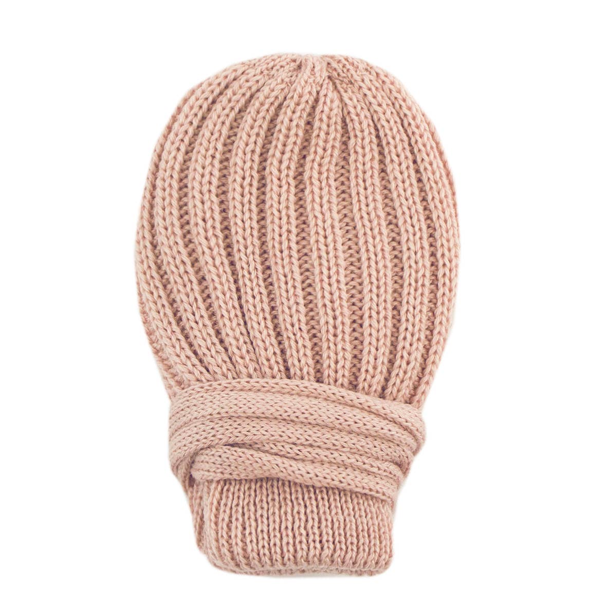Merinowollen babywantjes 4947W: Roze / Eén maat