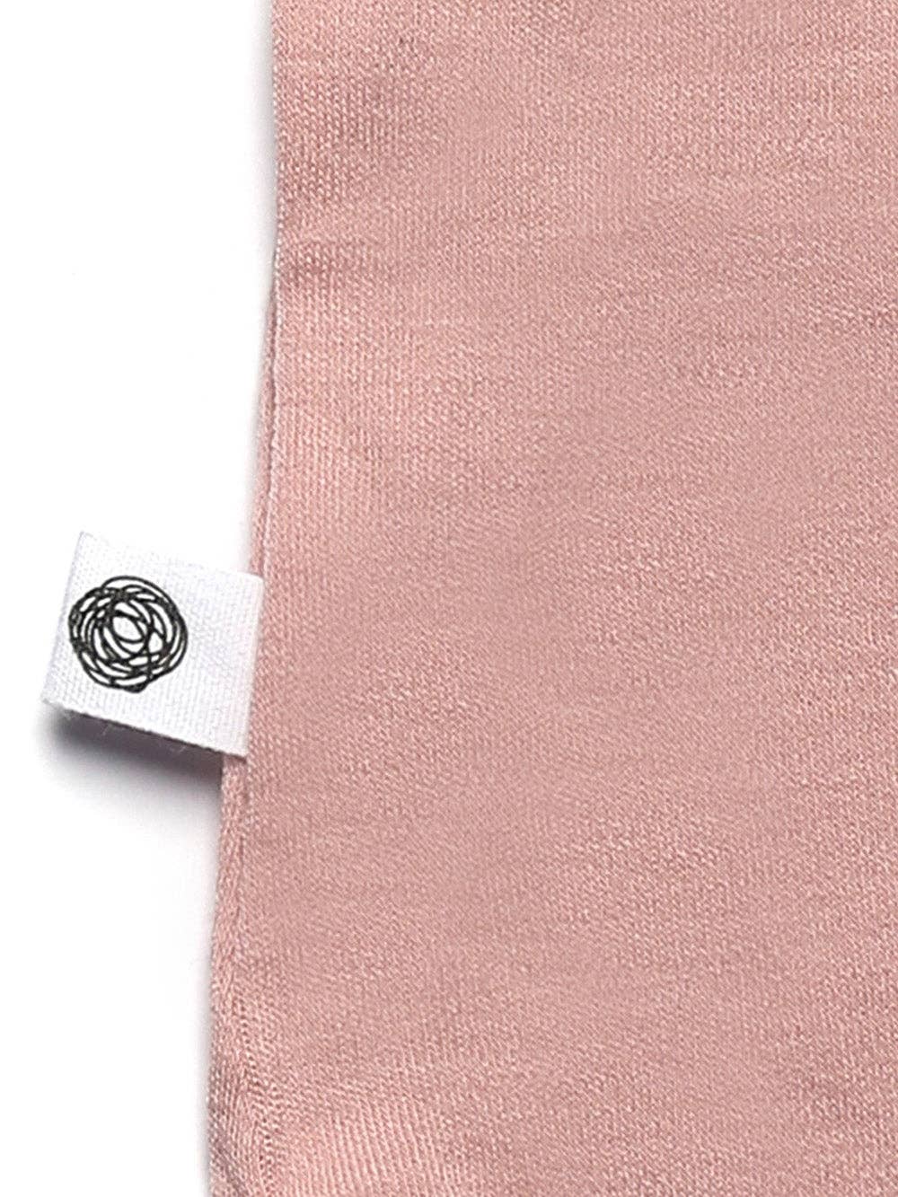Wollen Overslagromper korte mouw – Merinowol - Misty Rose: 50