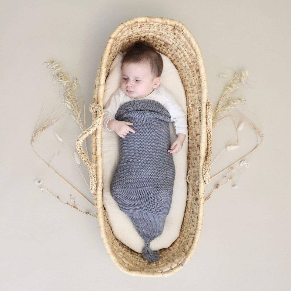 Inbaker cocon voor baby's: Donkerroze