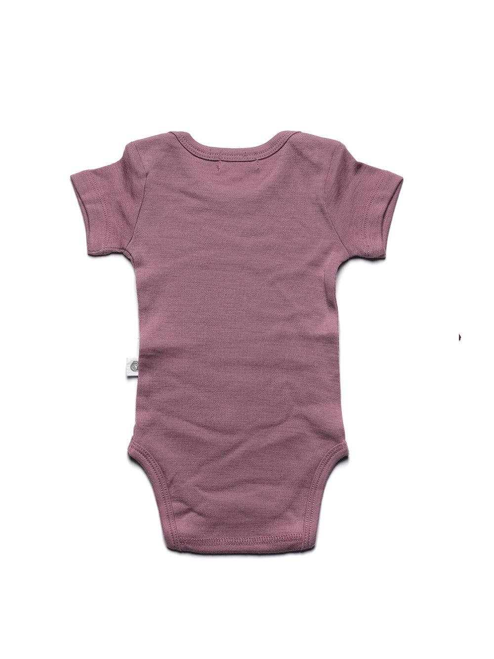 Wollen Romper korte mouwen – Merinowol - Grape Shake