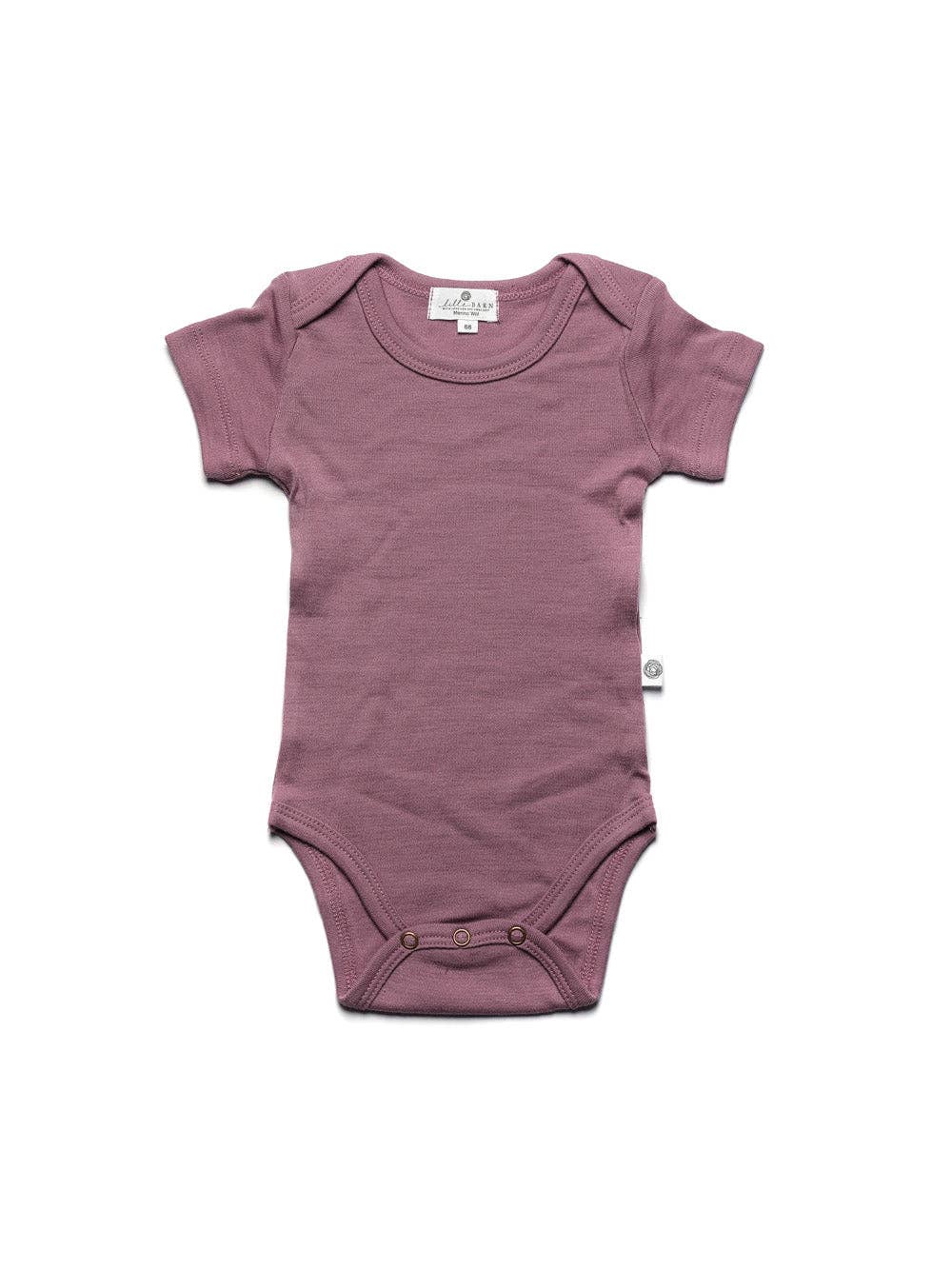 Wollen Romper korte mouwen – Merinowol - Grape Shake